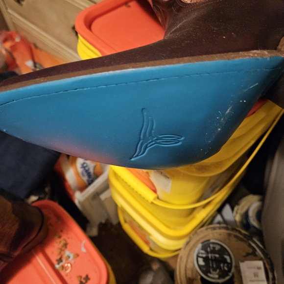 Lane wine snake print boots - Picture 6 of 8